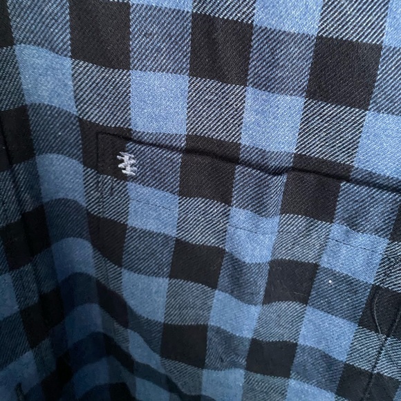 Black and Blue Plaid shirt from IZOD - Picture 3 of 4